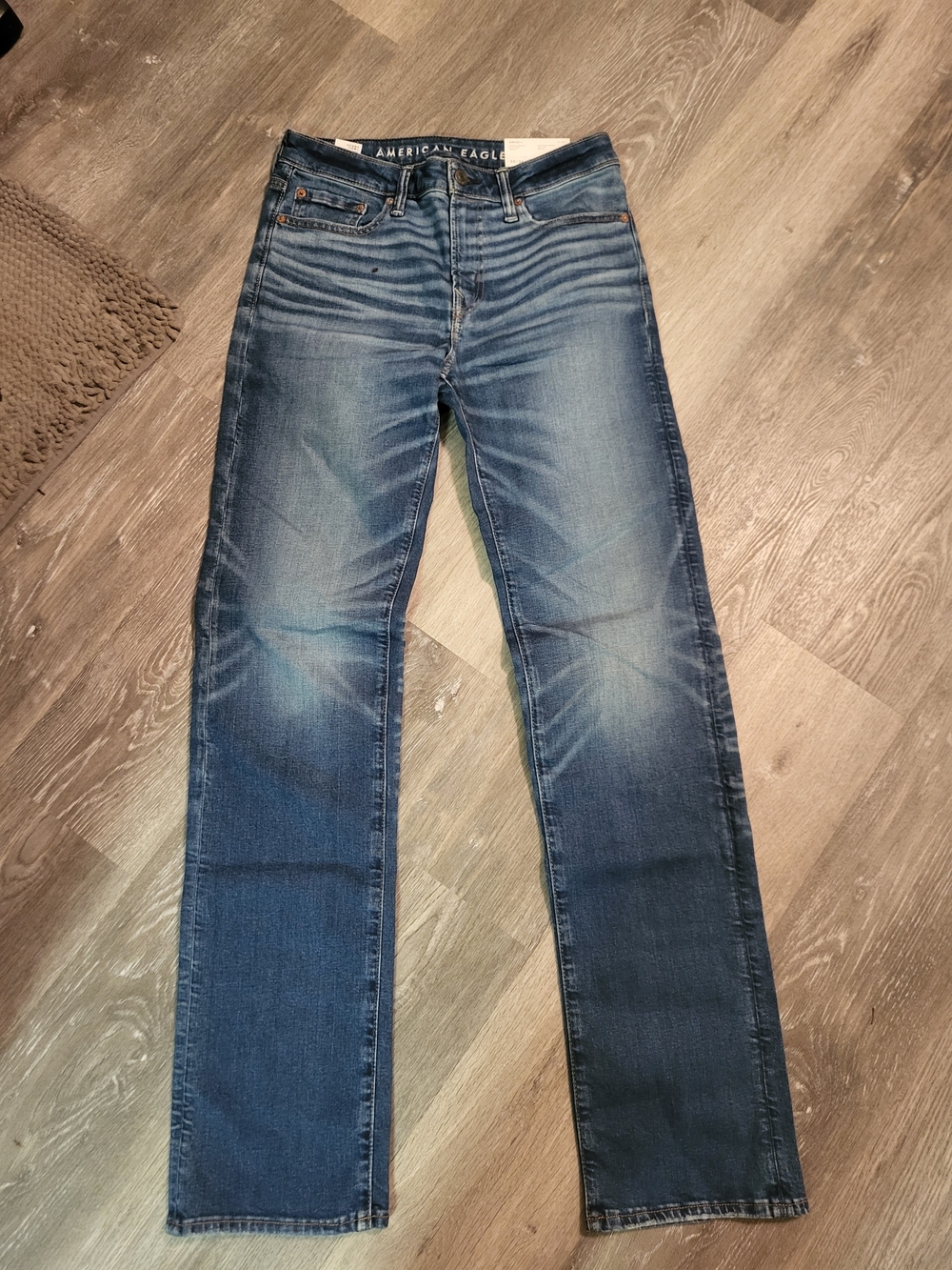 New Mens American Eagle Bootcut Jeans Size 30/36